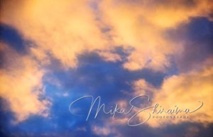 Sky and clouds - photo by Mika Shiraiwa