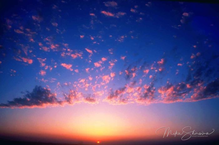 Sky and clouds - photo by Mika Shiraiwa